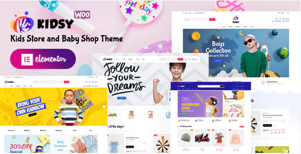 Kidsy - Kids Store and Baby Shop WooCommerce Theme