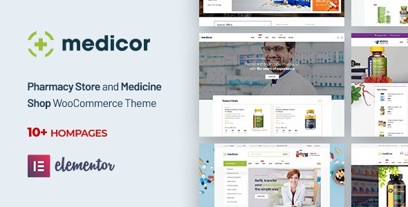 Medicor - Medical Clinic - Pharmacy WooCommerce WordPress Theme