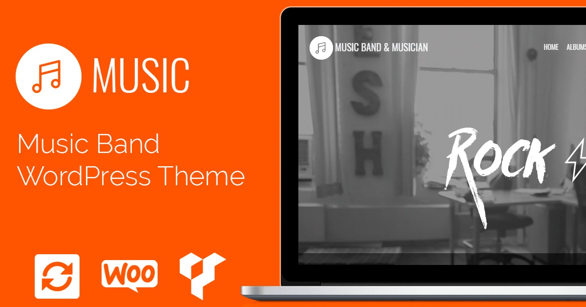 VisualModo Music WordPress Theme