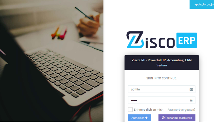 ZiscoERP - a powerful personnel management system
