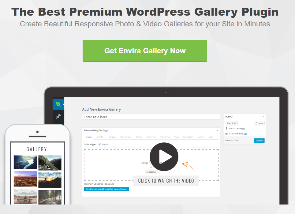 Envira GOthersery - Premium WordPress GOthersery Plugin + New Addons