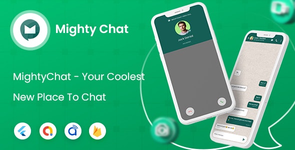 MightyChat - Chat App With Firebase Backend + Agora.io