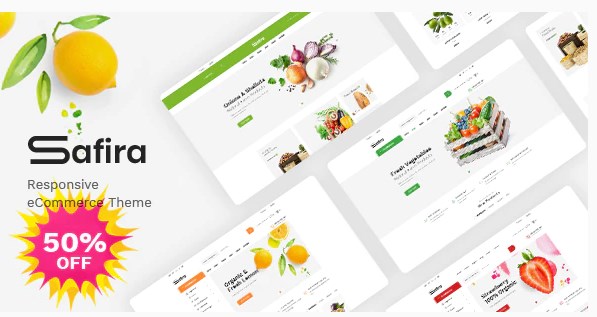 Safira - Food - Organic WooCommerce WordPress Theme