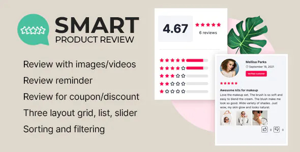 Smart Product Review For WooCommerce Untouched