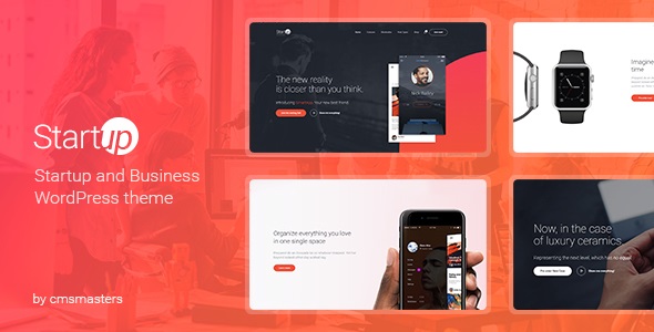 Startup Company - WordPress Theme for Business - Technology