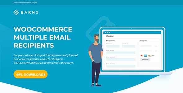 WooCommerce Multiple Email Recipients [Barn Media]