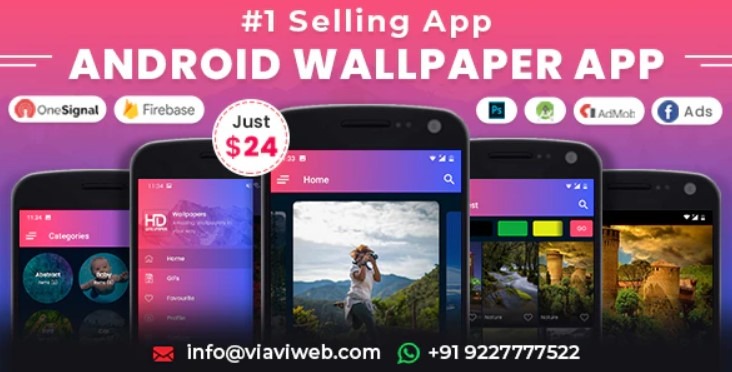Android Wallpapers App (HD
