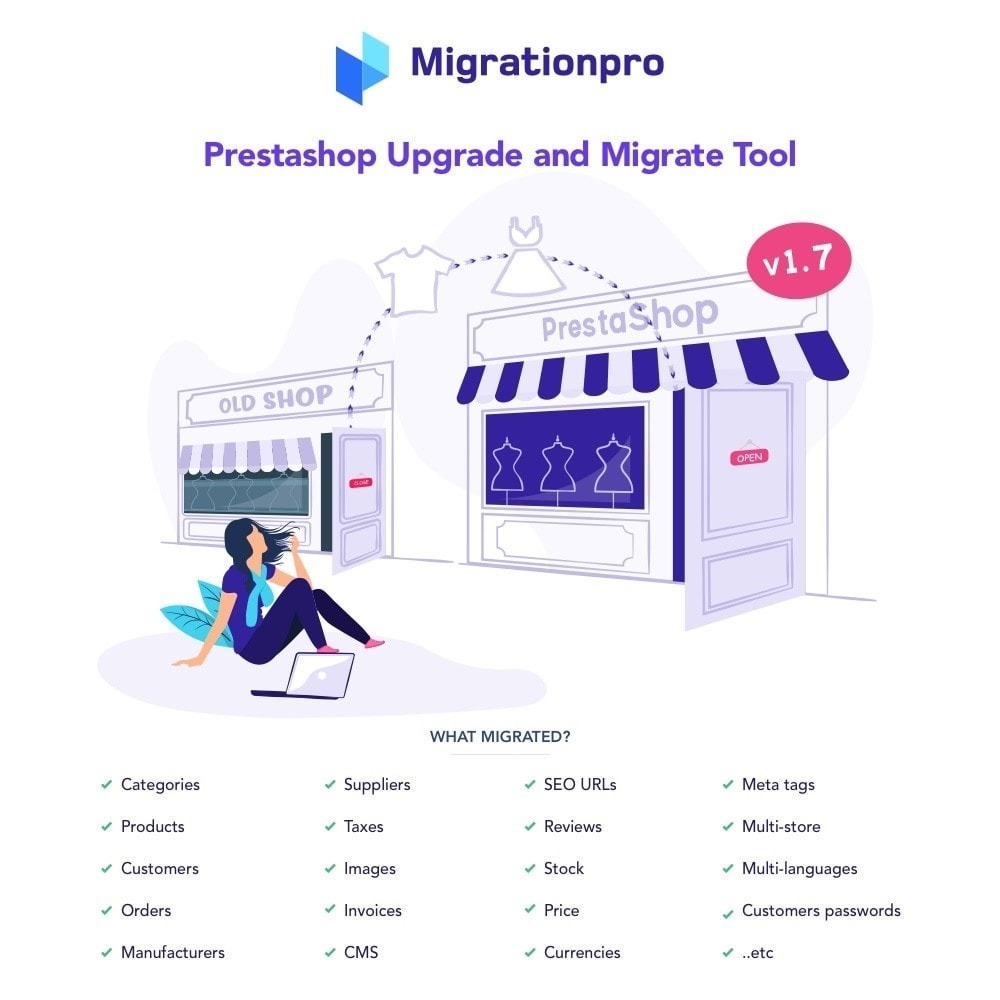 MigrationPro: PrestaShop Upgrade and Migrate Tool Module