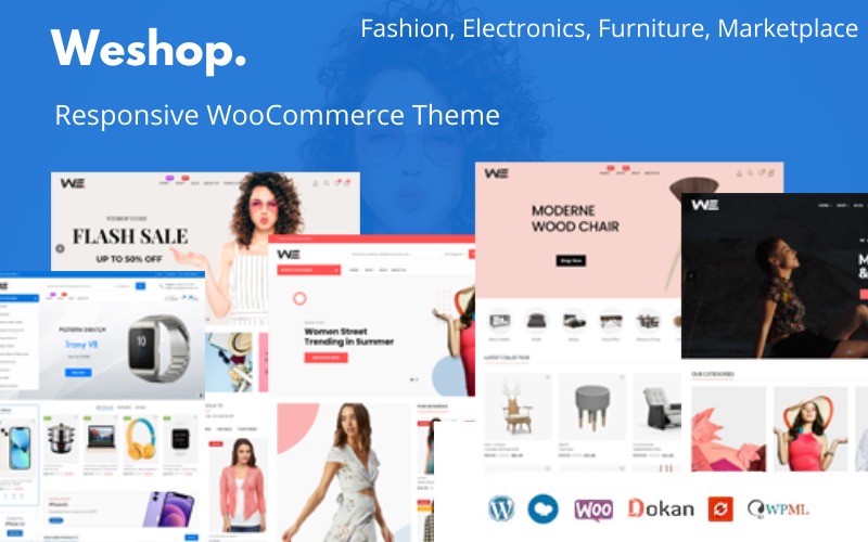 Weshop - Responsive WooCommerce Theme Template Monster