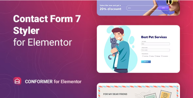 Contact Form styler for Elementor - ConFormer