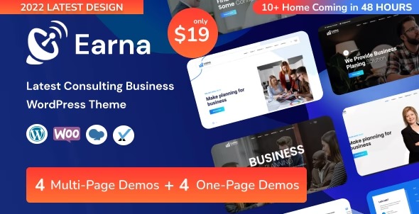 Earna- Consulting Business WordPress Theme