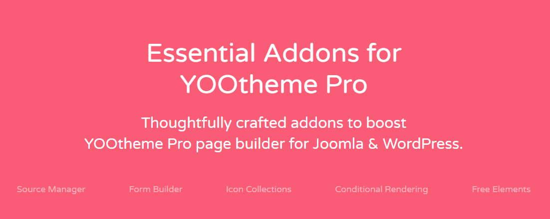Essential Addons for Joomla YOOtheme Pro [Zoolanders]
