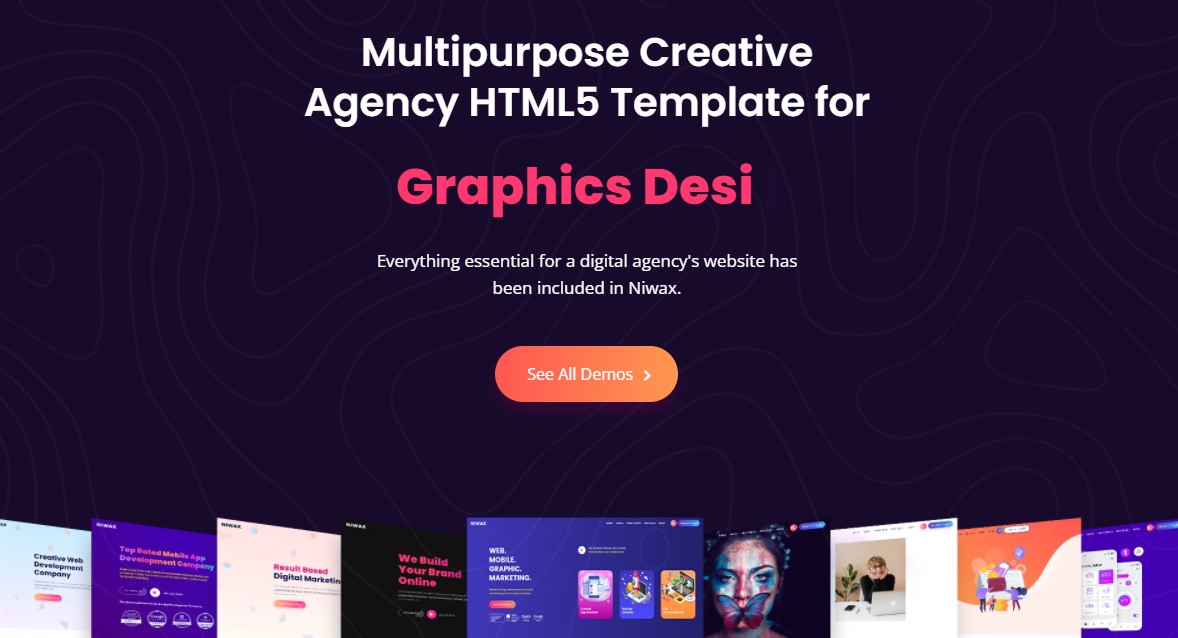 Niwax - Creative Agency - Portfolio HTML Template