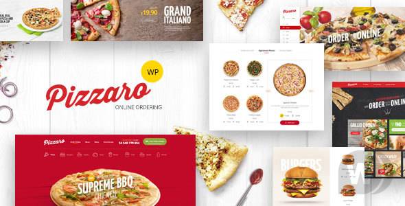 Pizzaro- Fast Food - Restaurant WooCommerce Theme