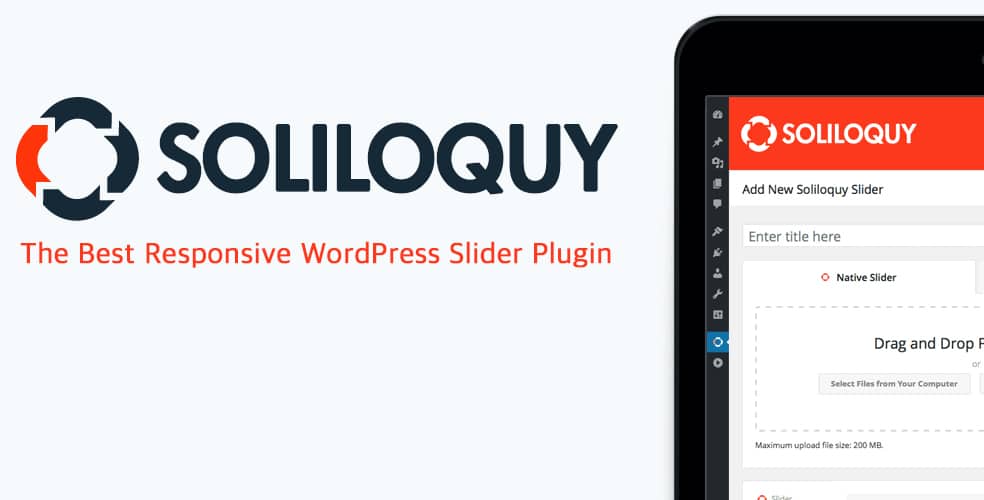 Soliloquy - Best Responsive WordPress Slider Plugin + All Addons Pack