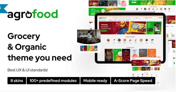 Agrofood - Elementor WooCommerce WordPress Theme Feb