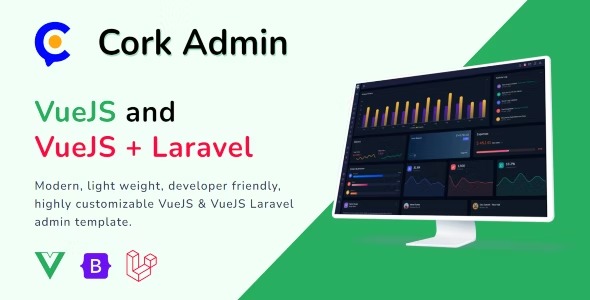CorkVueJS - Laravel Admin Dashboard Template