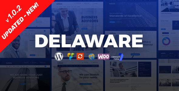 Delaware- Consulting and Finance WordPress Theme