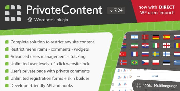 PrivateContent+ Addons (Multilevel Content Plugin)