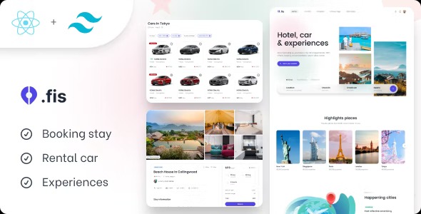 Chisfis Online Booking React Template Sep