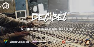 Decibel- Professional Music WordPress Theme