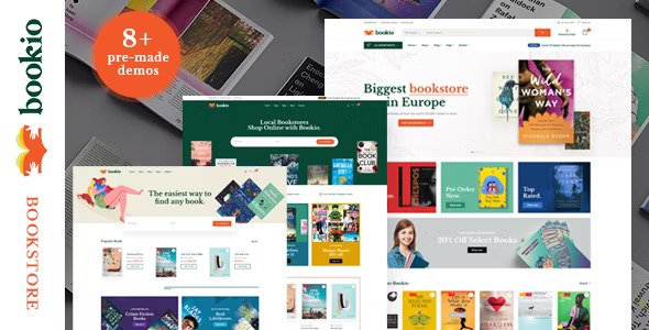 Bookio - Book Store WooCommerce WordPress Theme