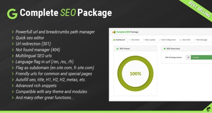 Complete SEO Package The Best Seo Extension For OpenCart