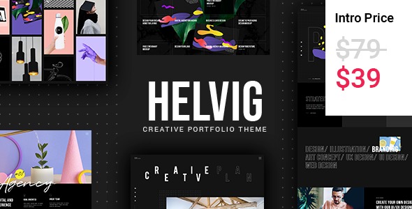 Helvig Creative Portfolio Theme