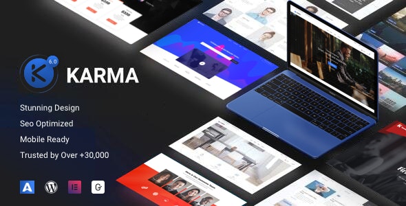 Karma- Karma - Elementor Landing Page Business