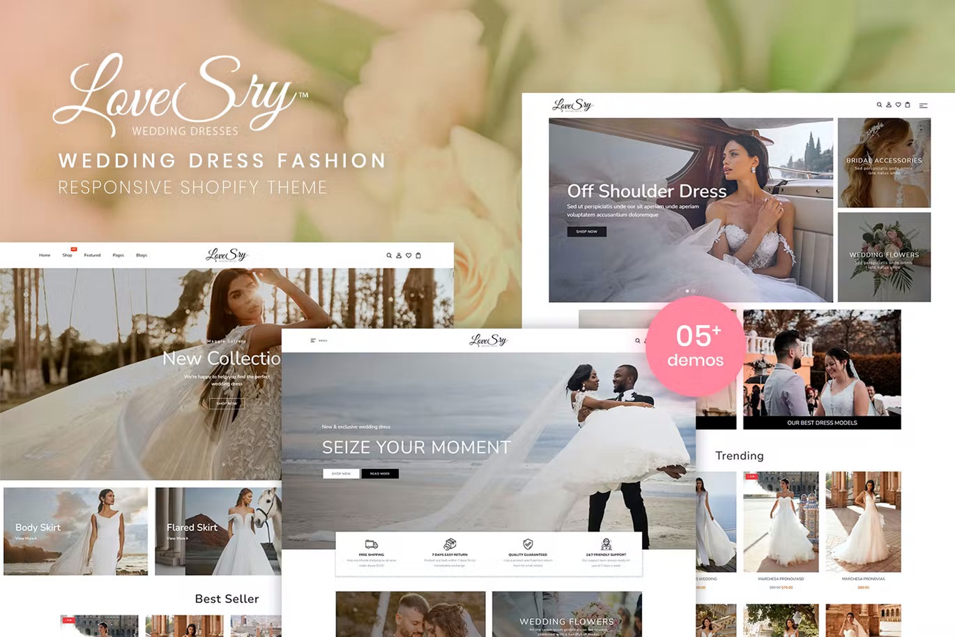 LoveSry - Wedding Dress Fashion Responsive Shopify