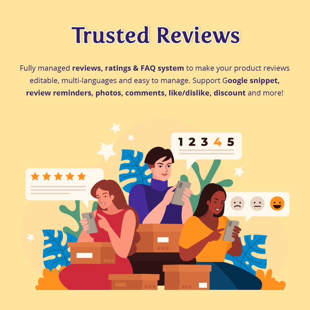 Module Trusted Reviews: Product reviews