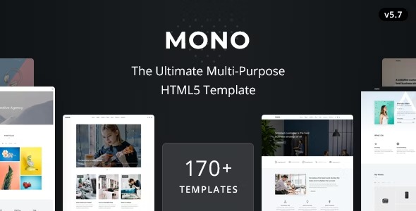 Mono Creative Multipurpose HTML Template