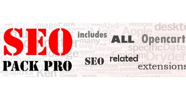 Opencart SEO Pack PRO Activated