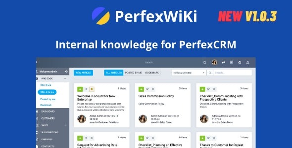 PerfexWiki Internal knowledge for Perfex CRM