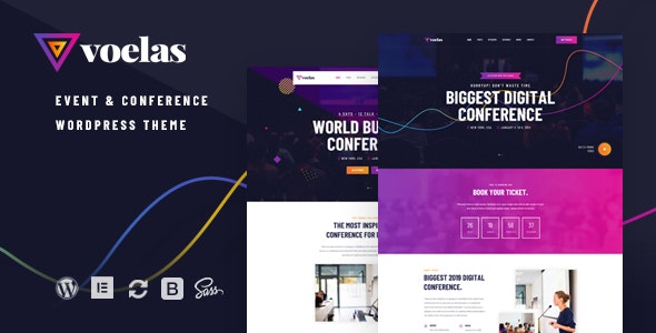 Voelas Event - Conference WordPress Theme