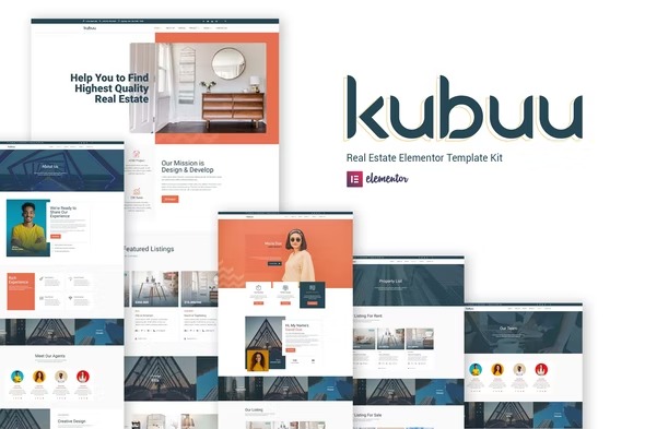 Kubuu - Real Estate Elementor Template Kit