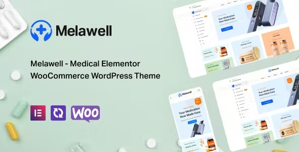 Melawell Medical WooCommerce Theme