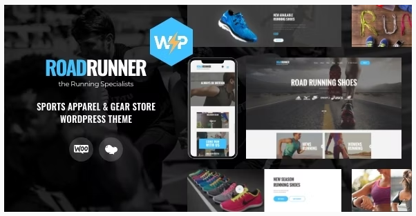 Run Gran Sports Apparel - Gear Store WordPress Theme