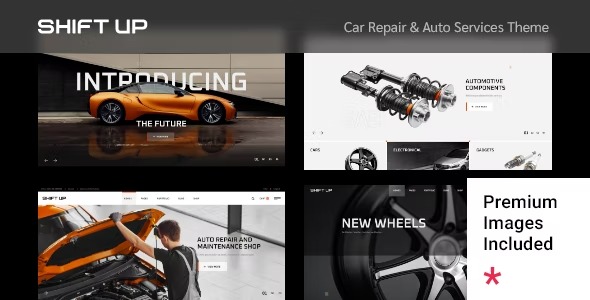 ShiftUp - Car Repair - Auto Services Theme