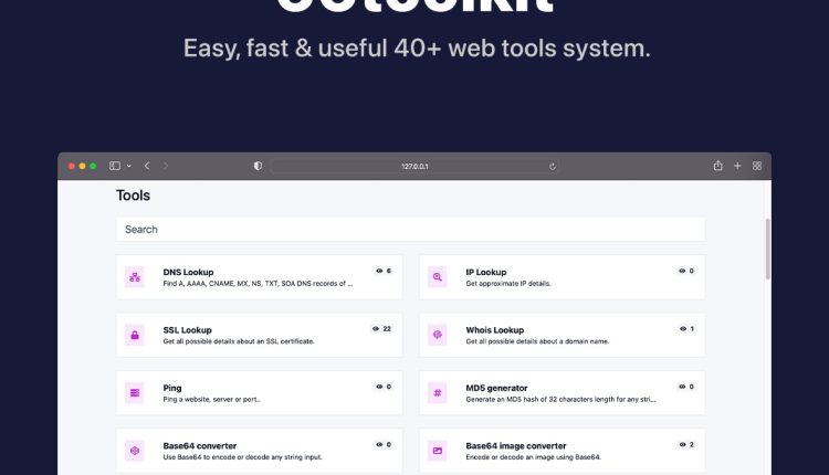 toolkit - Ultimate Web Tools System [Regular License] Version