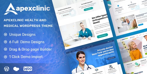 ApexClinic - Health - Clinic Theme