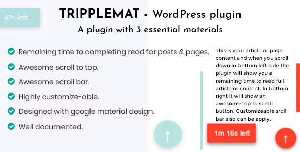 Tripplemat WordPress Plugin