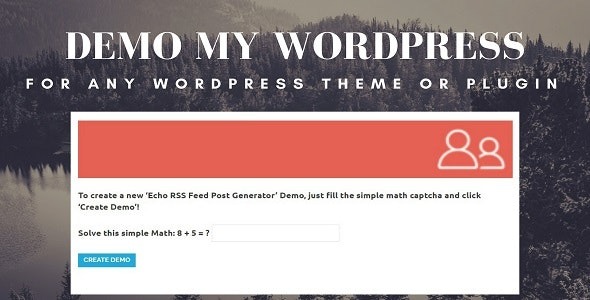 [Activated] Demo My WordPress - Temporary WordPress Install Creator