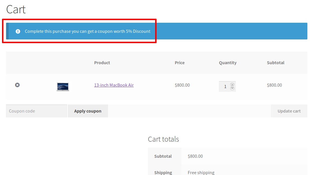 Coupons Pro for WooCommerce