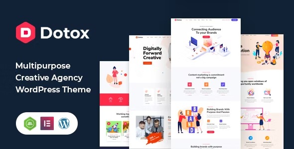Dotox Multipurpose Creative Agency WordPess Theme