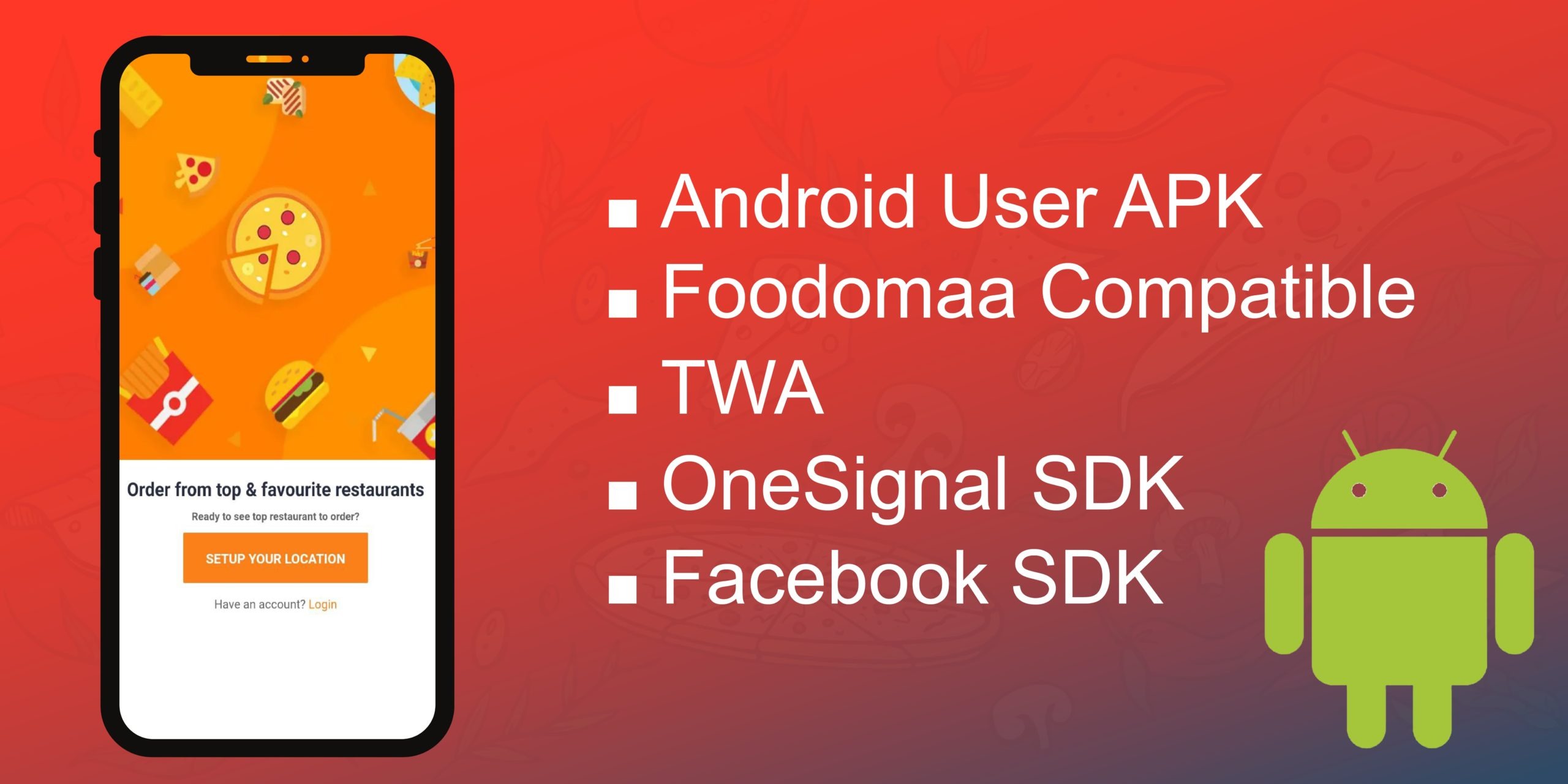 Foodomaa Customer Mobile Application - Android