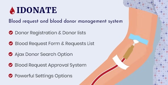 IDonatePro Blood Donation