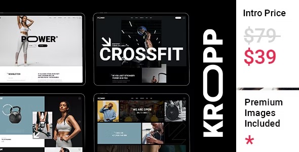 Kropp Fitness and Gym Theme