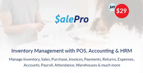 SalePro Inventory Management System with POS
