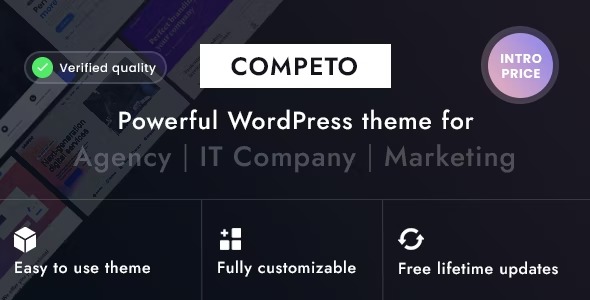 Competo - Marketing - Digital agency WordPress theme